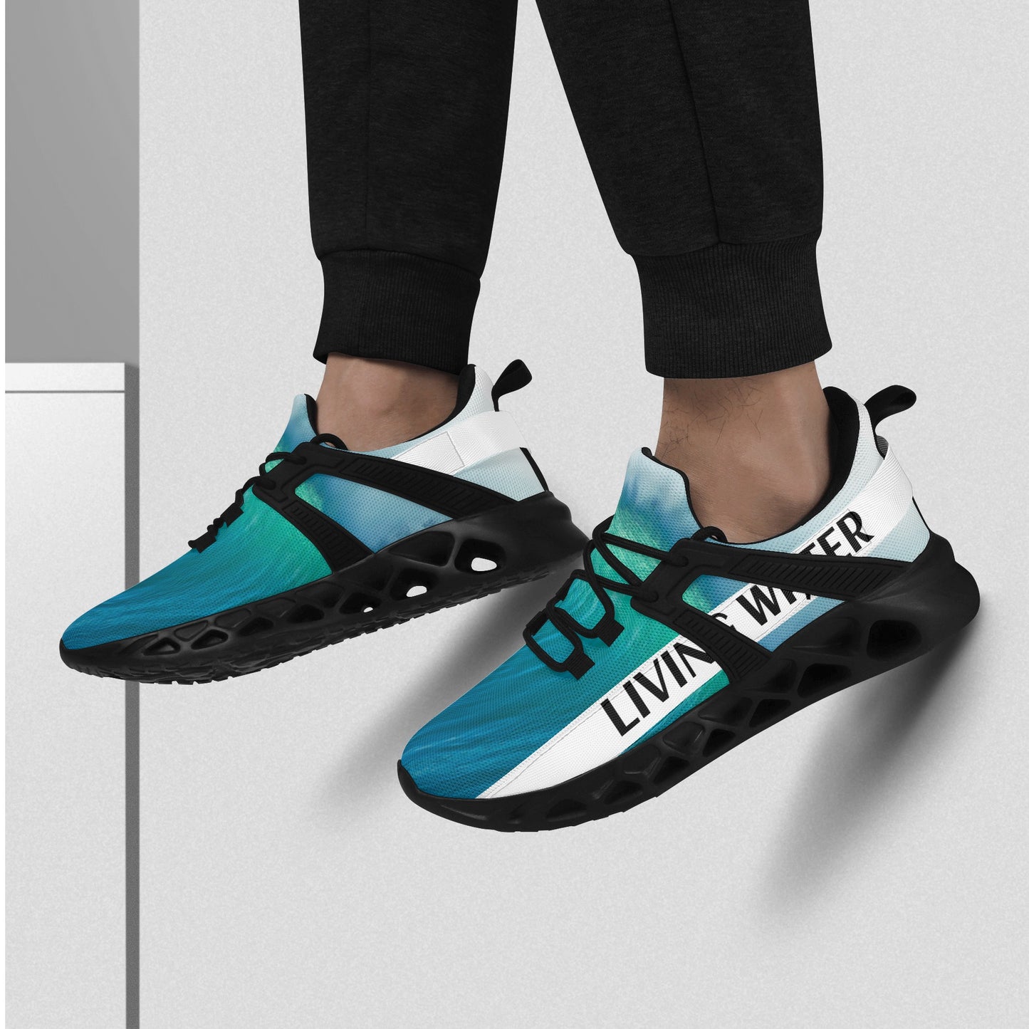 Living Water Men's New Elastic Sport Sneakers
