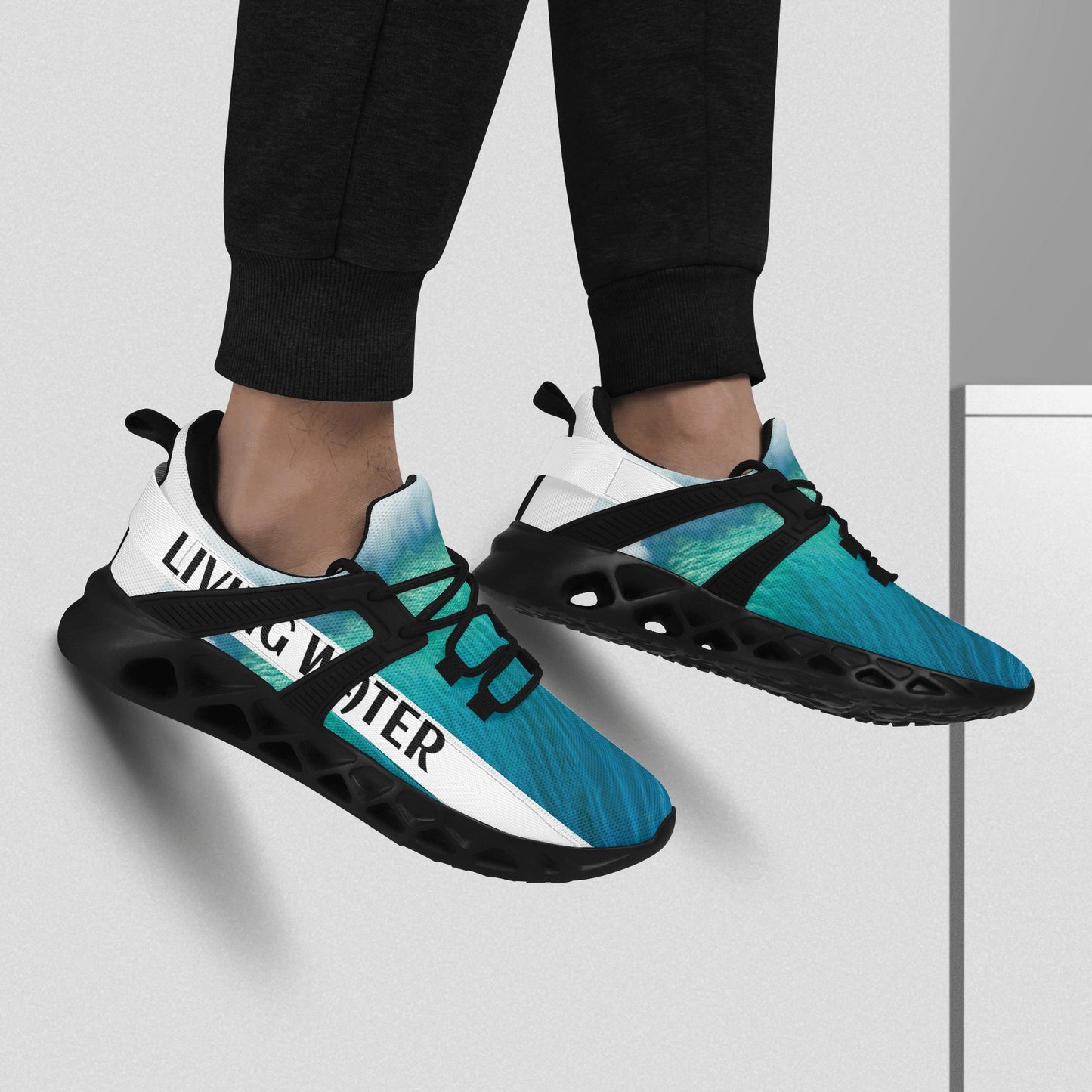 Living Water Men's New Elastic Sport Sneakers