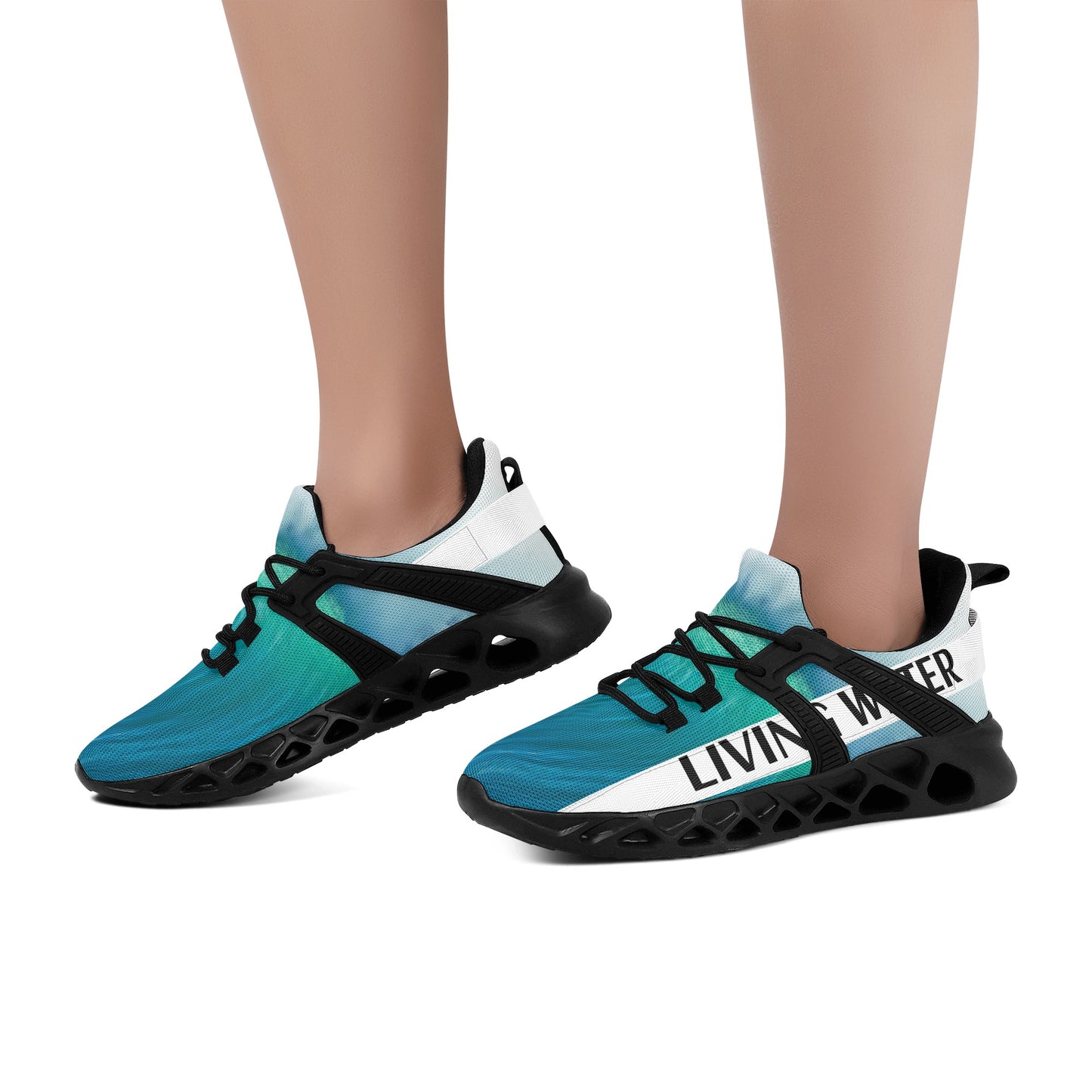 Living Water Women's New Elastic Sport Sneakers