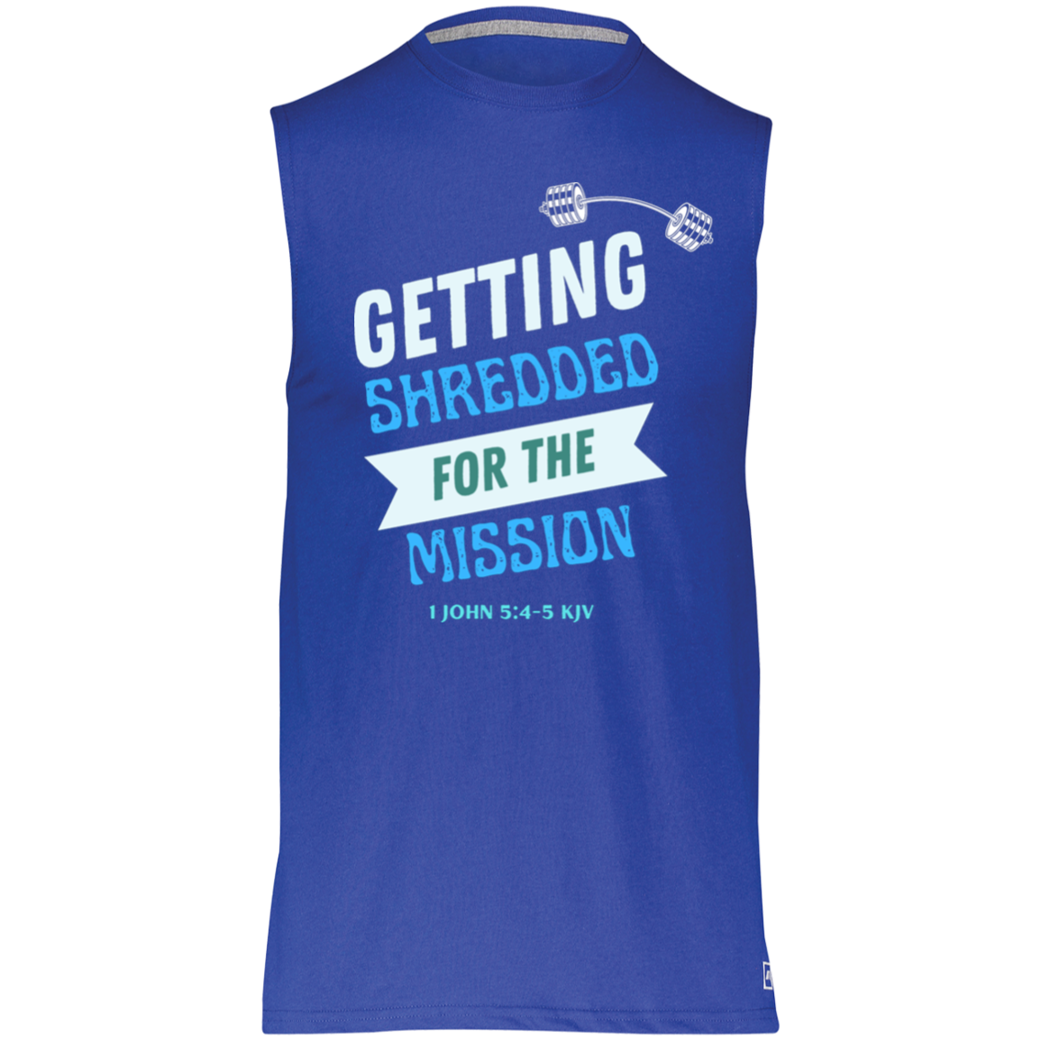 Getting Shredded Essential Dri-Power Sleeveless Muscle Tee