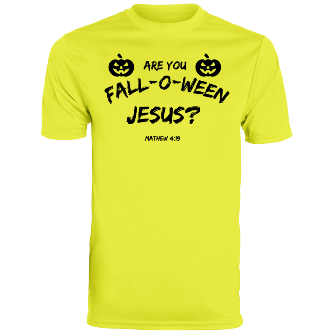 ARE YOU FALL-O-WEEN JESUS MEN'S TEE