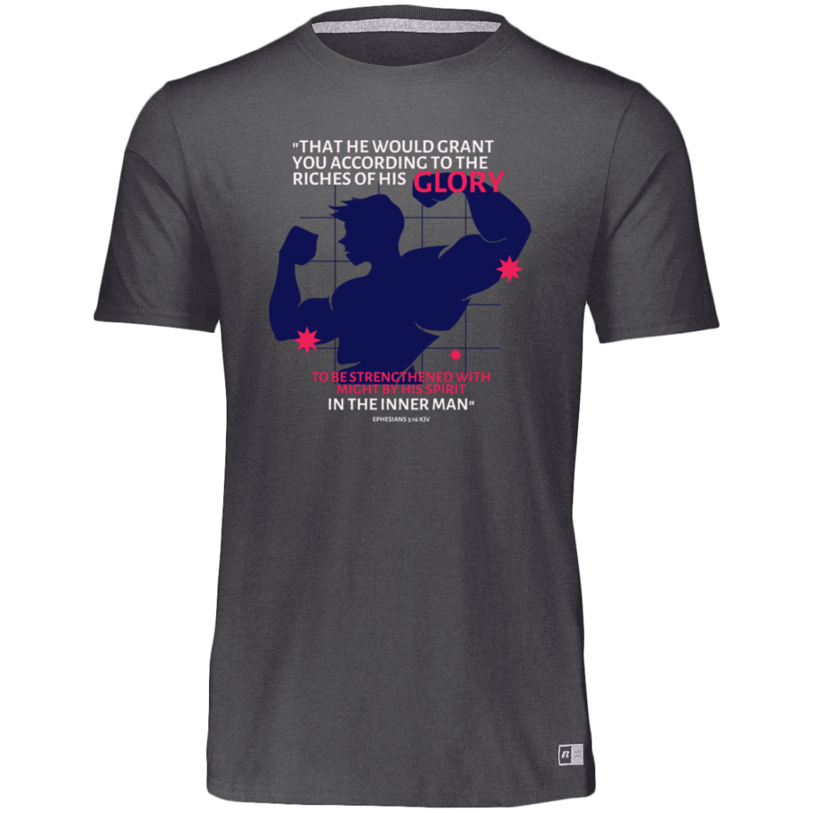 STRENGTHENED BY HIS SPIRIT DRY-FIT TEE (MENS)