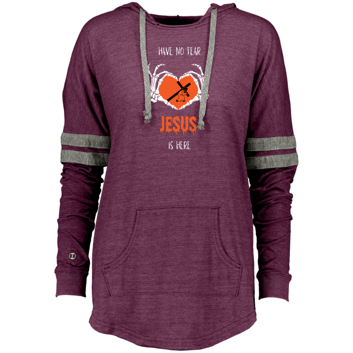 HAVE NO FEAR JESUS IS HERE WOMEN'S PULLOVER