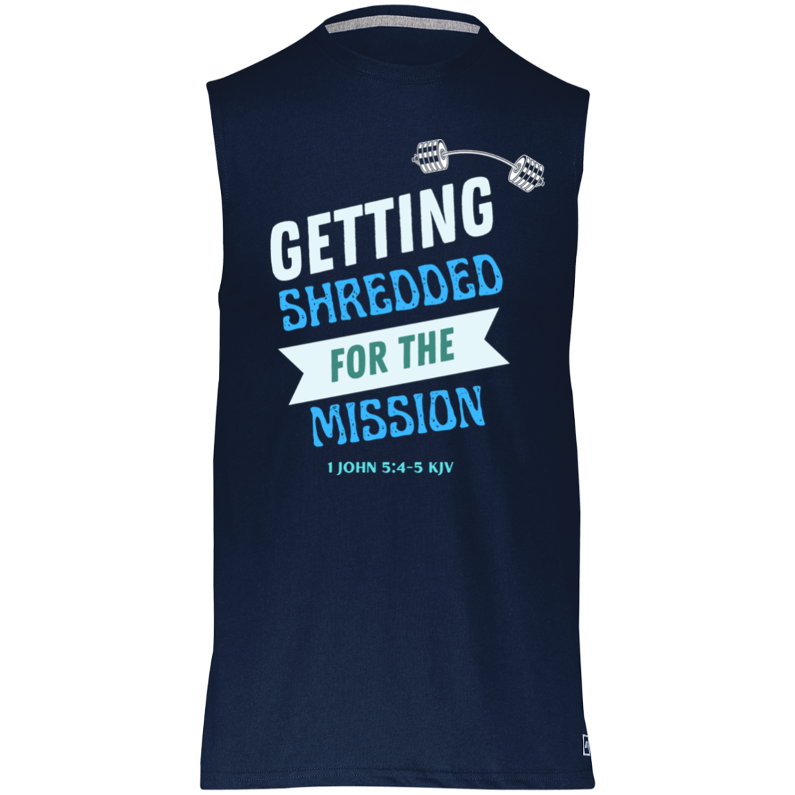 Getting Shredded Essential Dri-Power Sleeveless Muscle Tee