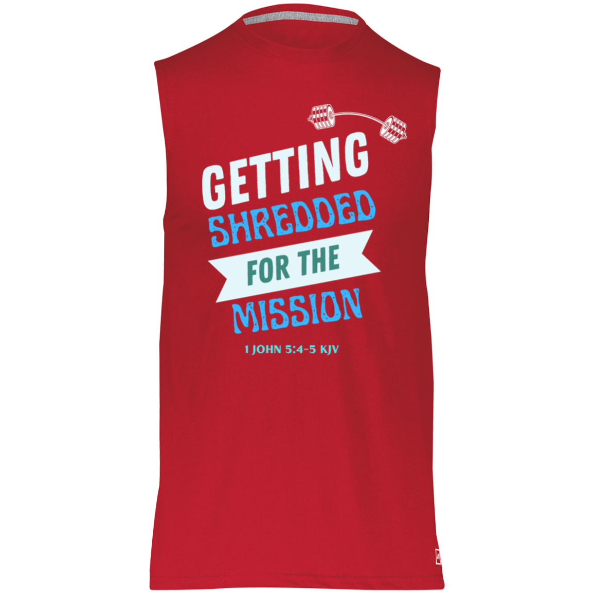 Getting Shredded Essential Dri-Power Sleeveless Muscle Tee