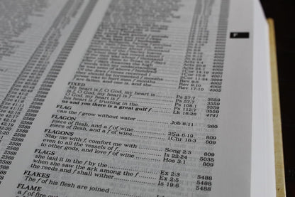 The New Strong's Exhaustive Concordance of the Bible: Every Word of the Bible Indexed, Large Print Edition