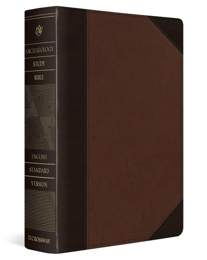 ESV Archaeology Study Bible (TruTone, Brown/Walnut, Portfolio Design): Holy Bible, English Standard Version