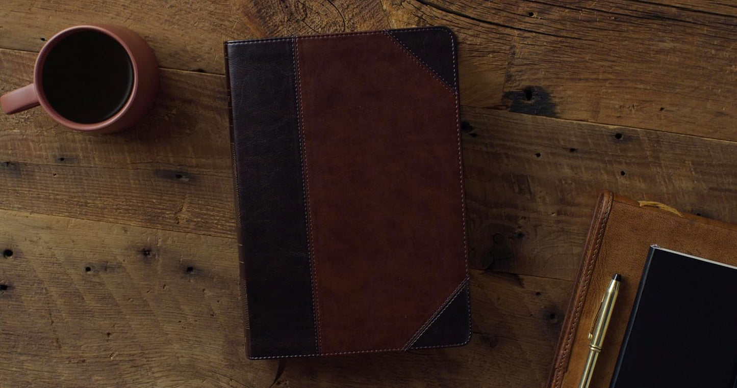 ESV Archaeology Study Bible (TruTone, Brown/Walnut, Portfolio Design): Holy Bible, English Standard Version