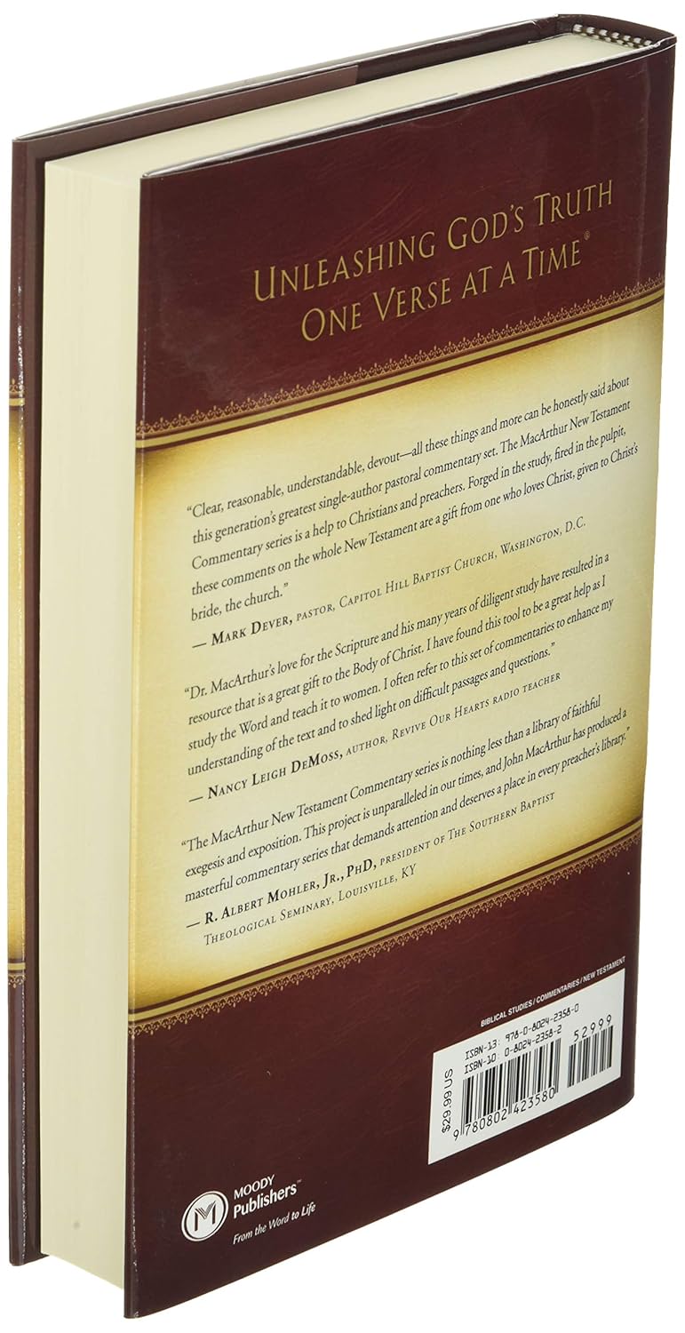 Ephesians MacArthur New Testament Commentary (Volume 20) (MacArthur New Testament Commentary Series)