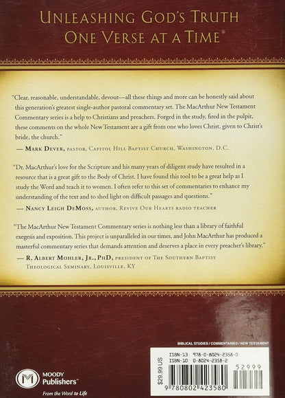 Ephesians MacArthur New Testament Commentary (Volume 20) (MacArthur New Testament Commentary Series)
