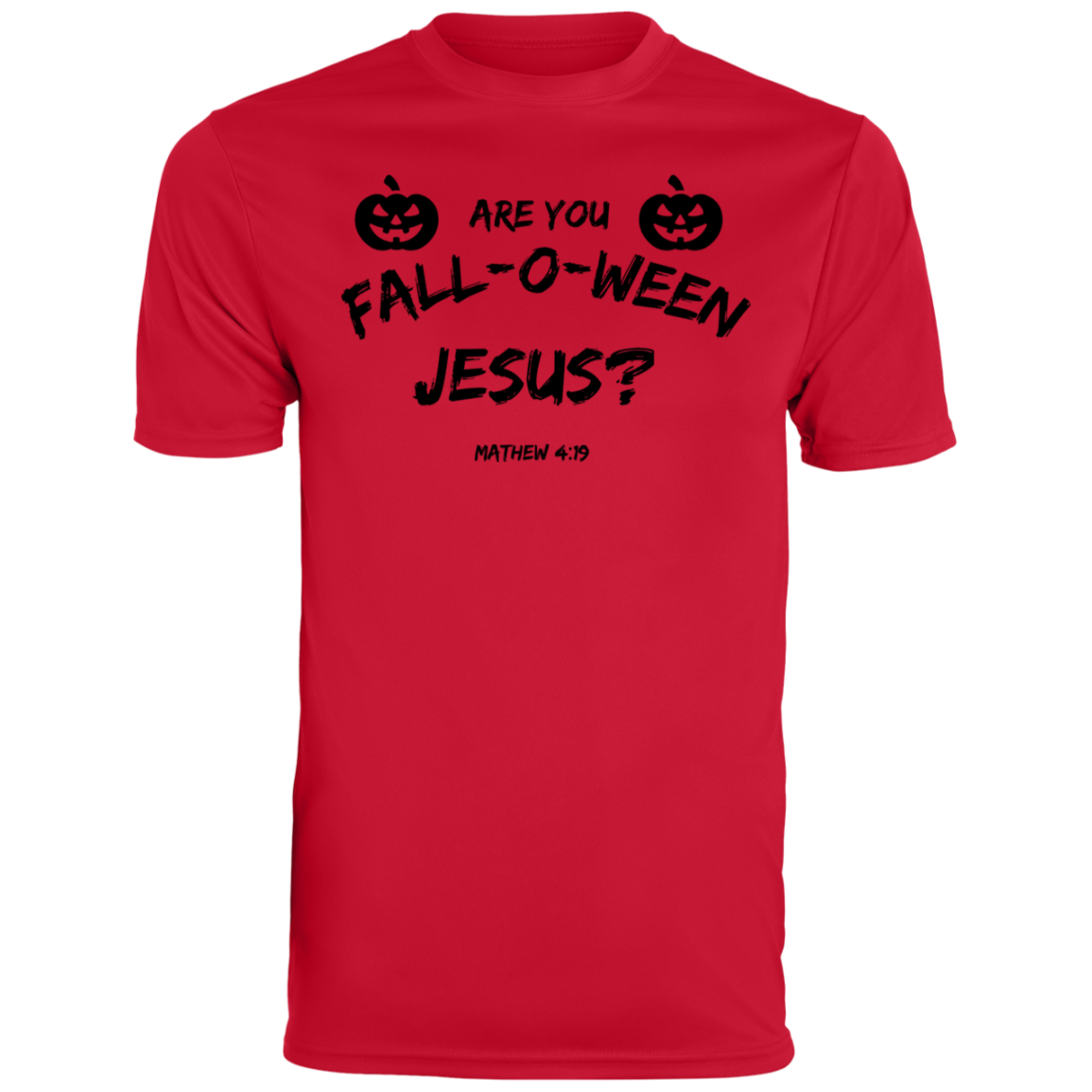 ARE YOU FALL-O-WEEN JESUS MEN'S TEE