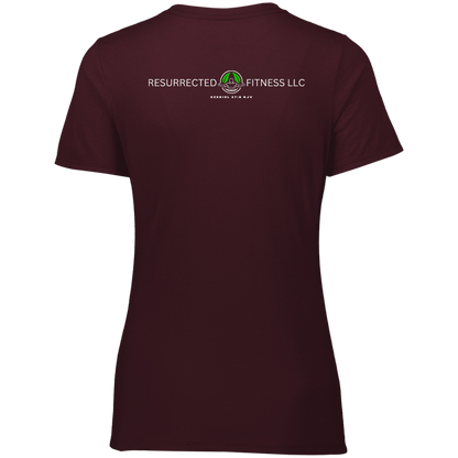 Jesus Did It Ladies’ Essential Dri-Power Tee