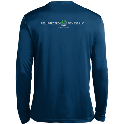 Jesus Did It Long Sleeve Moisture-Wicking Tee