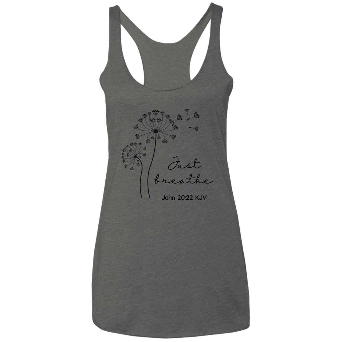 JUST BREATHE TRI-BLEND TANK (LADIES)