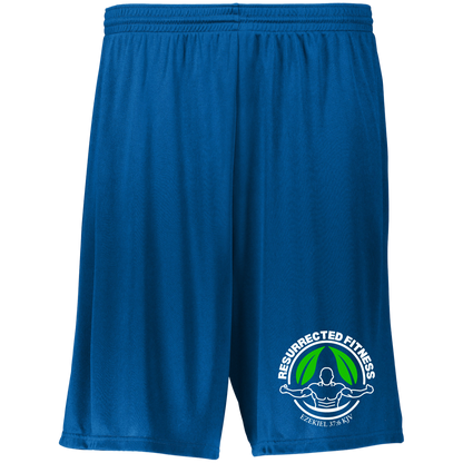 Classic Logo Moisture-Wicking 9 inch Inseam Training Shorts