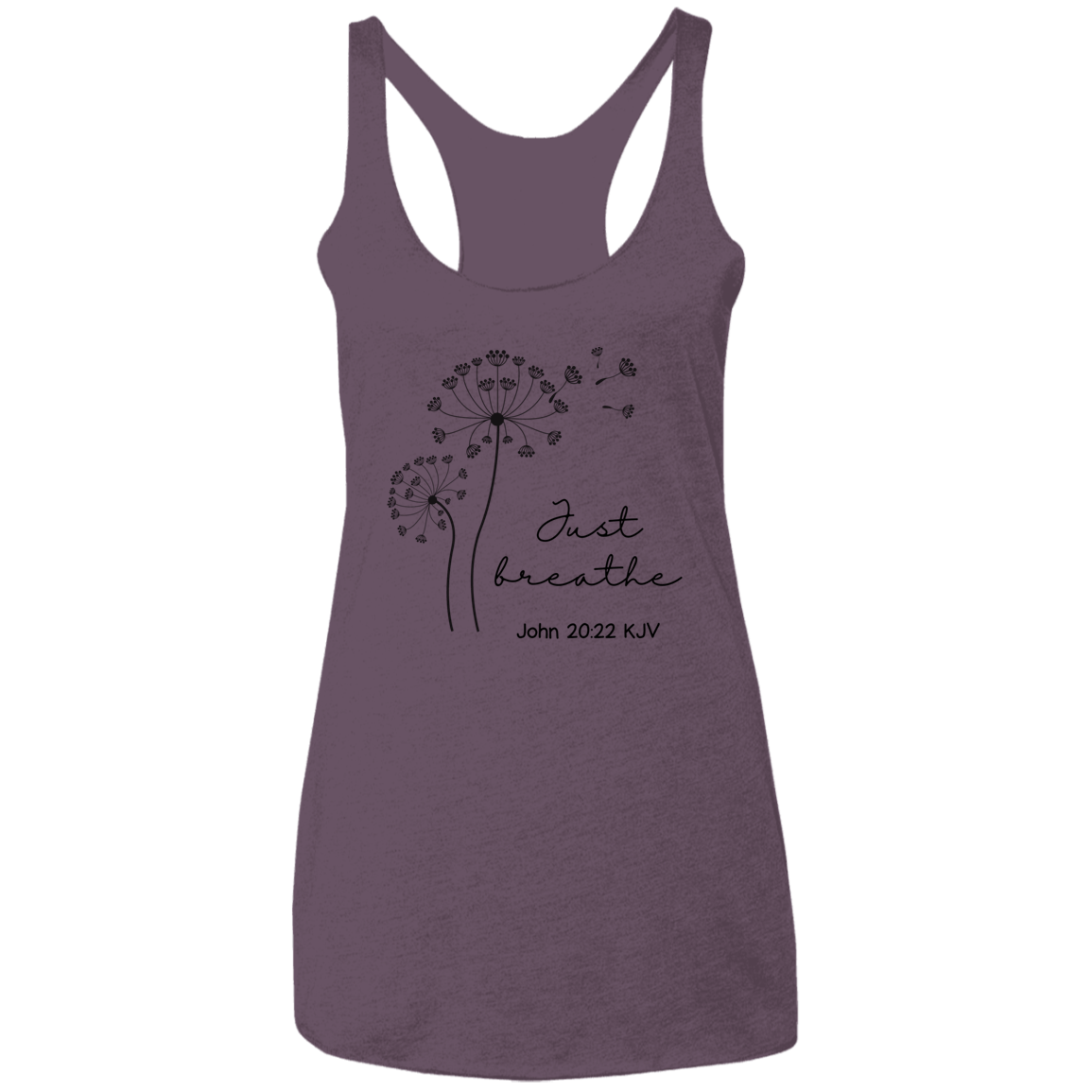 JUST BREATHE TRI-BLEND TANK (LADIES)