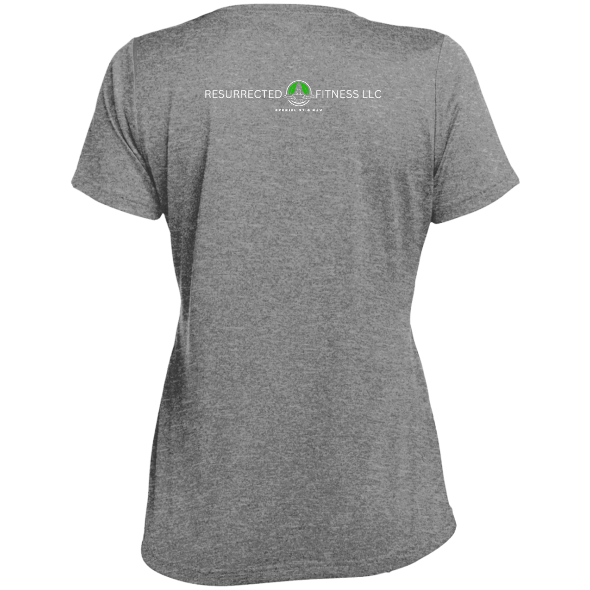 Exercise Daily Ladies' Heather Scoop Neck Performance Tee