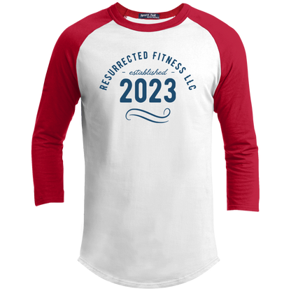 Resurrected Fitness Youth 3/4 Raglan Sleeve Shirt