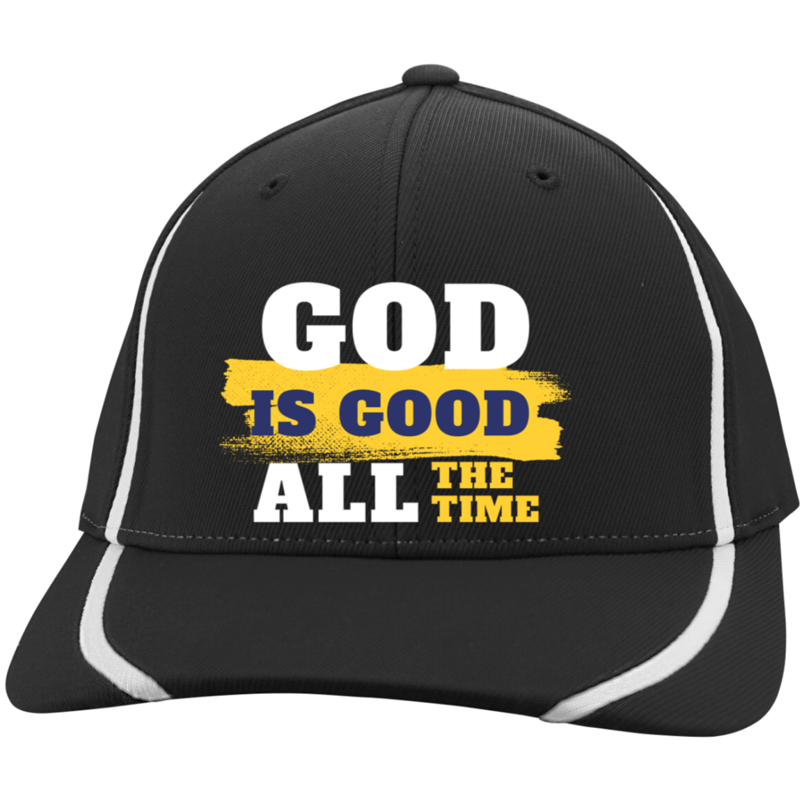 GOD IS GOOD ALL THE TIME FLEXFIT CAP