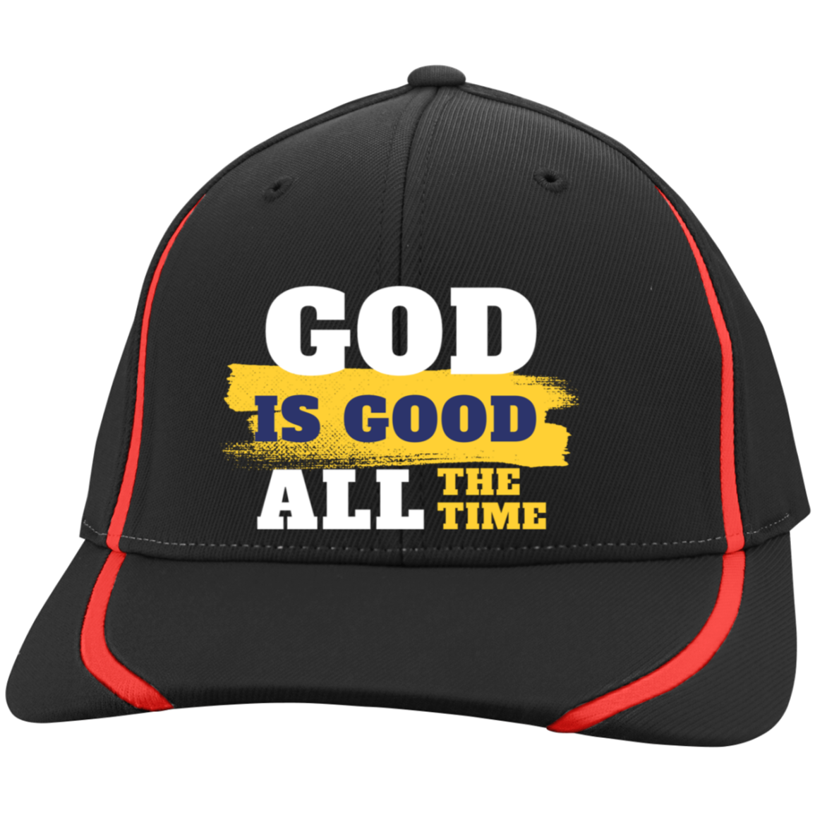 GOD IS GOOD ALL THE TIME FLEXFIT CAP