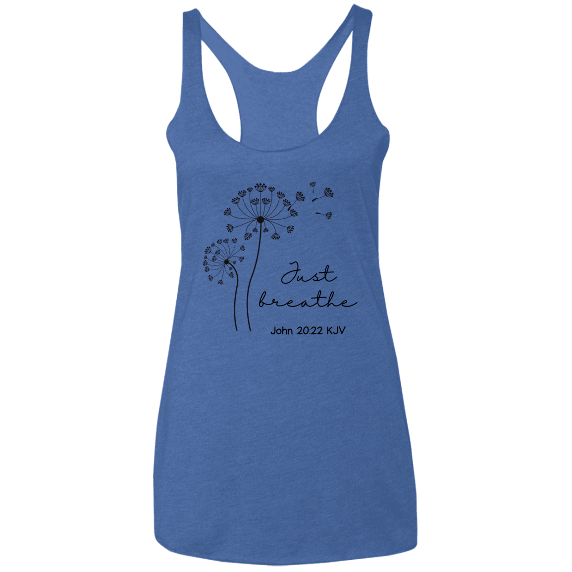 JUST BREATHE TRI-BLEND TANK (LADIES)