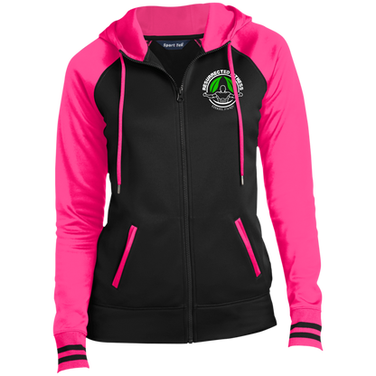 Classic Logo Ladies' Sport-Wick® Full-Zip Hooded Jacket