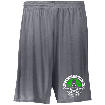 Classic Logo Moisture-Wicking 9 inch Inseam Training Shorts