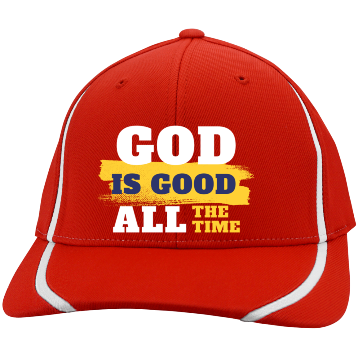 GOD IS GOOD ALL THE TIME FLEXFIT CAP