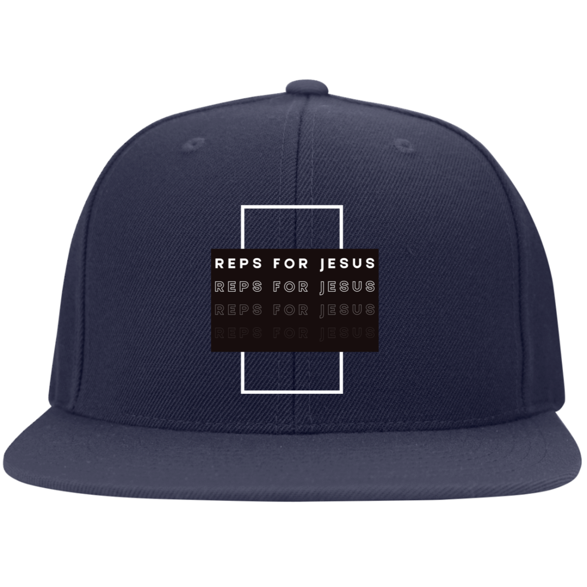 REPS FOR JESUS FLAT BILL HAT